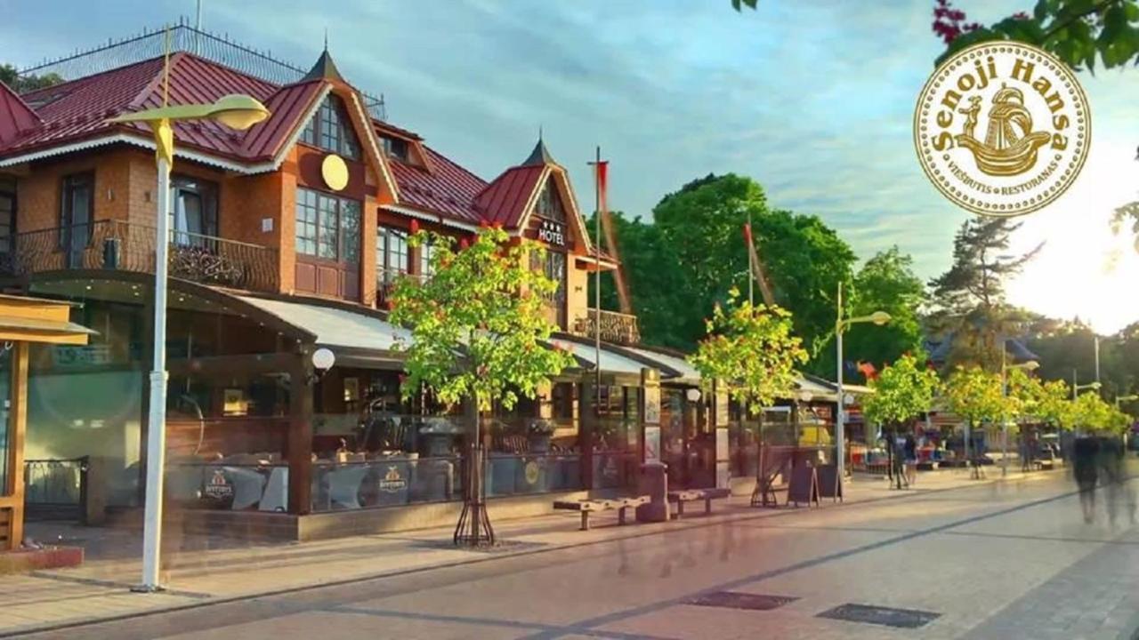 Senoji Hansa Hotel Паланга Экстерьер фото
